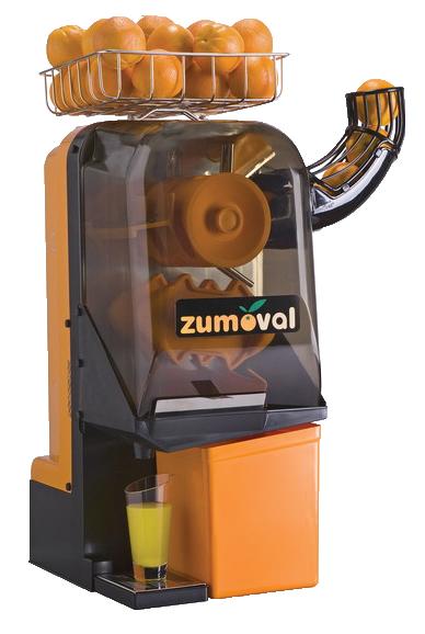 Zumoval Juice Extractor with 
Automatic Shower Function